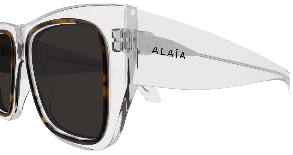 Óculos de Sol Azzedine Alaïa Lettering logo AA0090S