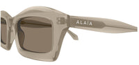 Óculos de Sol Azzedine Alaïa Lettering logo AA0089S