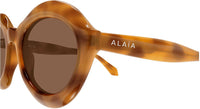 Óculos de Sol Azzedine Alaïa Lettering logo AA0088S