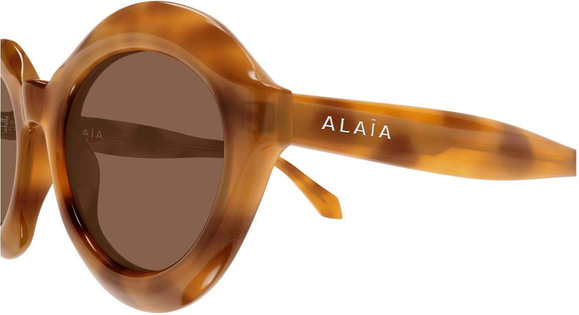 Óculos de Sol Azzedine Alaïa Lettering logo AA0088S