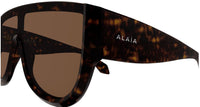 Óculos de sol Azzedine Alaïa Lettering logo AA0087S