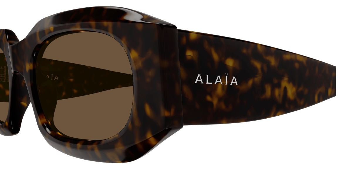 Óculos de Sol Azzedine Alaïa Lettering logo AA0086S
