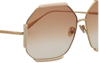 Gafas de Sol Linda Farrow Margot Hexagon