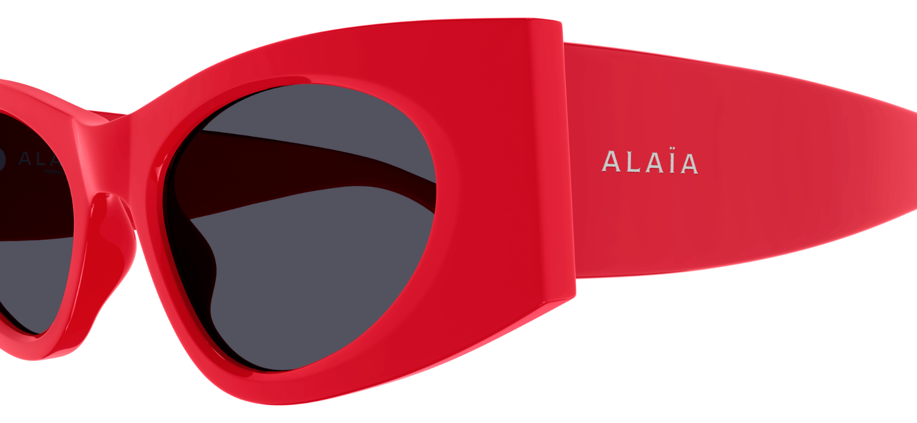 Óculos de sol Azzedine Alaïa Lettering logo AA0075S