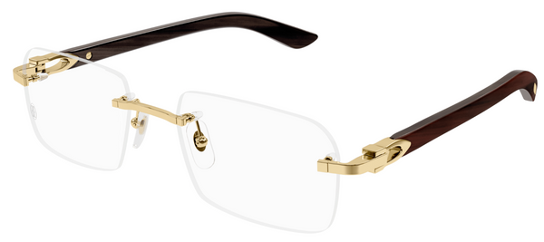 Korrektionsbrille Cartier Corne et Bois Décor C CT0453O