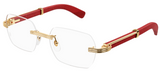 Lunettes de vue Cartier Exception CT0423O