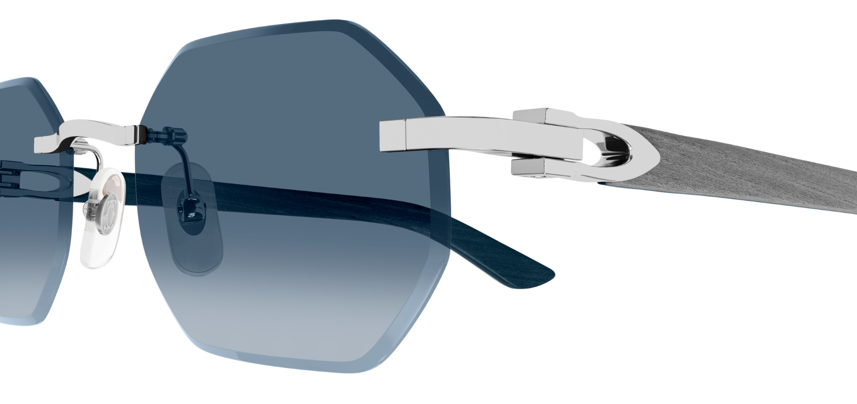 Occhiali da Sole Cartier Corne et Bois Décor C CT0439S
