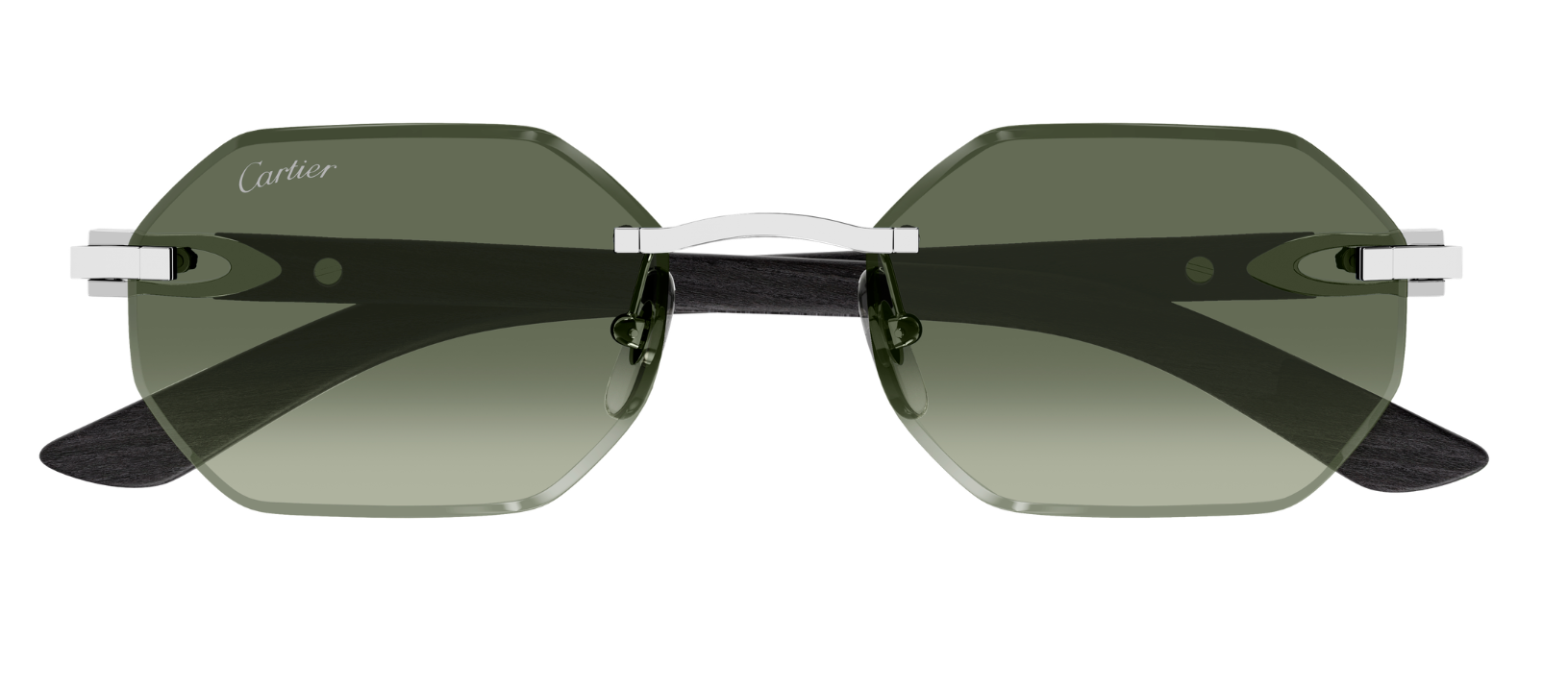 Occhiali da Sole Cartier Corne et Bois Décor C CT0439S