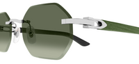 Occhiali da Sole Cartier Corne et Bois Décor C CT0439S
