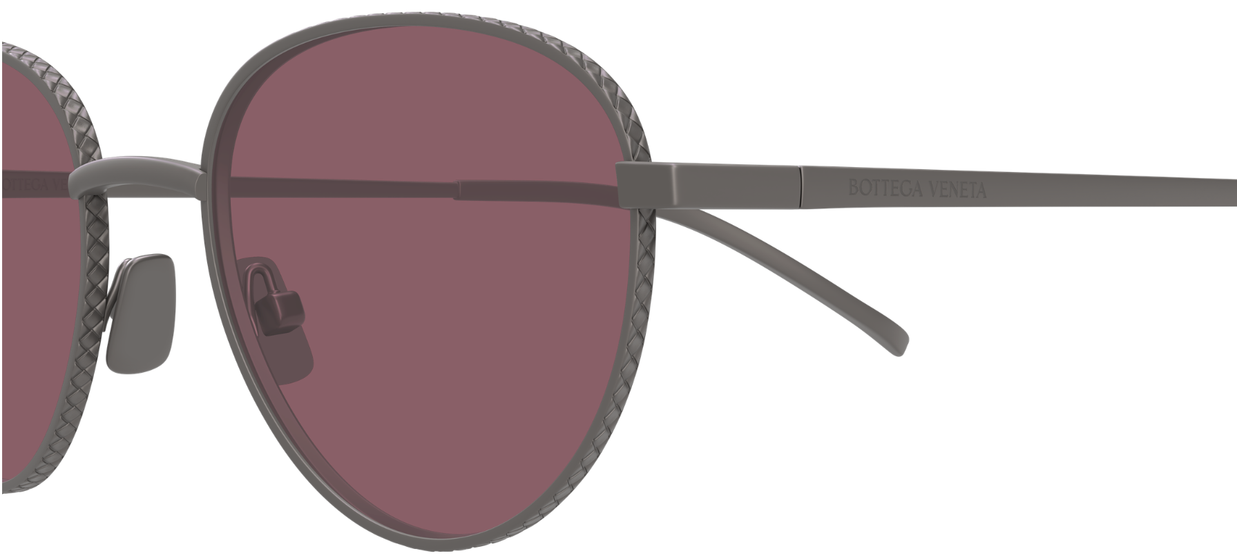 Óculos de sol Bottega Veneta Intrecciato BV1966S