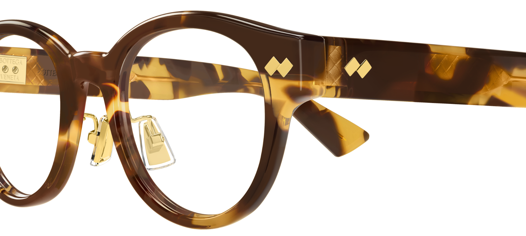 Brille Bottega Veneta Intrecciato BV1405OA