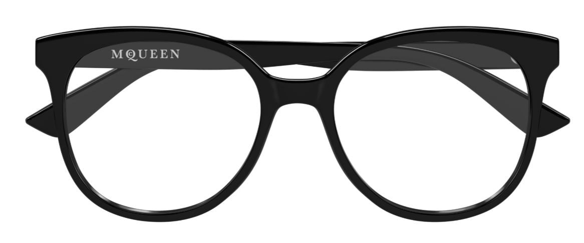 Brillen op sterkte Alexander McQueen Logo AM0540O