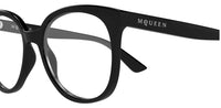 Brillen op sterkte Alexander McQueen Logo AM0540O