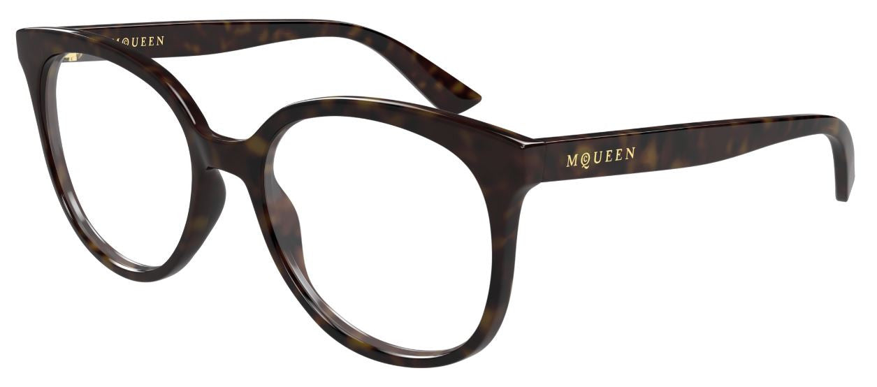Brillen op sterkte Alexander McQueen Logo AM0540O