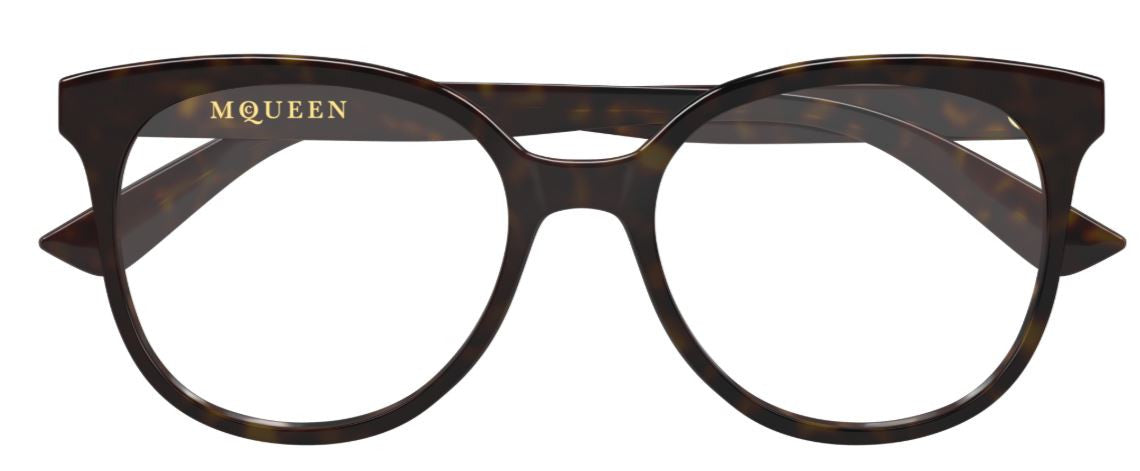 Brillen op sterkte Alexander McQueen Logo AM0540O