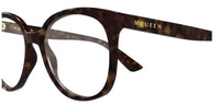 Brillen op sterkte Alexander McQueen Logo AM0540O