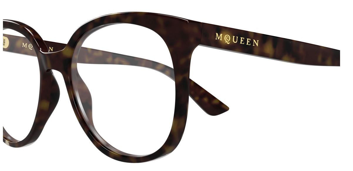 Brillen op sterkte Alexander McQueen Logo AM0540O