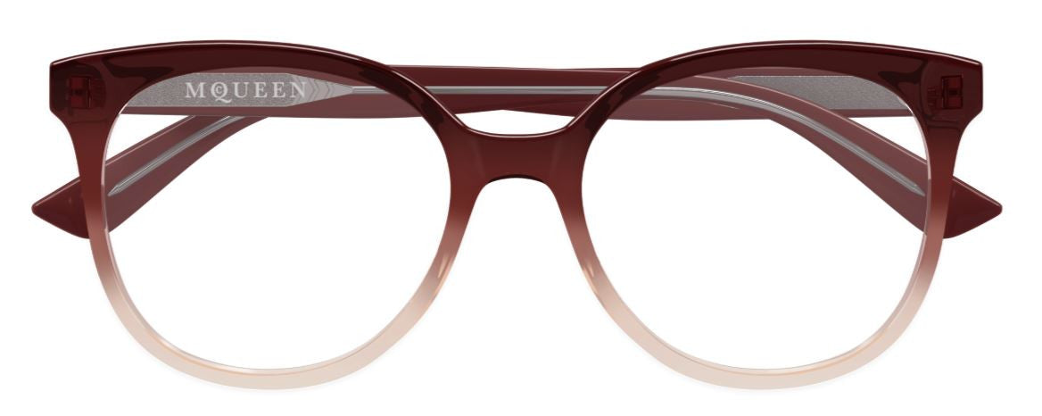 Brillen op sterkte Alexander McQueen Logo AM0540O