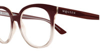 Brillen op sterkte Alexander McQueen Logo AM0540O