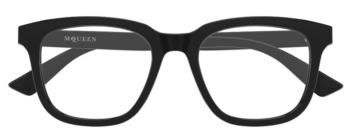 Brillen op sterkte Alexander McQueen Logo AM0539O