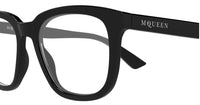 Brillen op sterkte Alexander McQueen Logo AM0539O