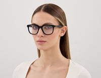 Brillen op sterkte Alexander McQueen Logo AM0539O