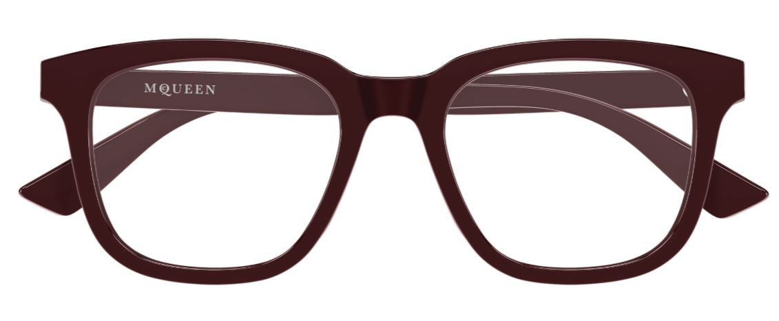 Brillen op sterkte Alexander McQueen Logo AM0539O