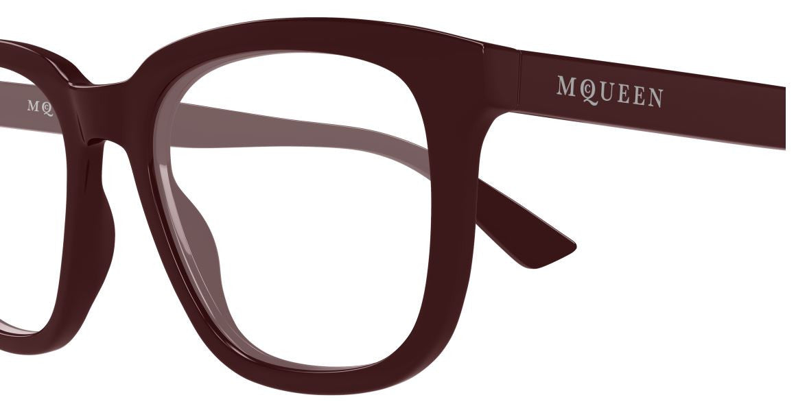 Brillen op sterkte Alexander McQueen Logo AM0539O