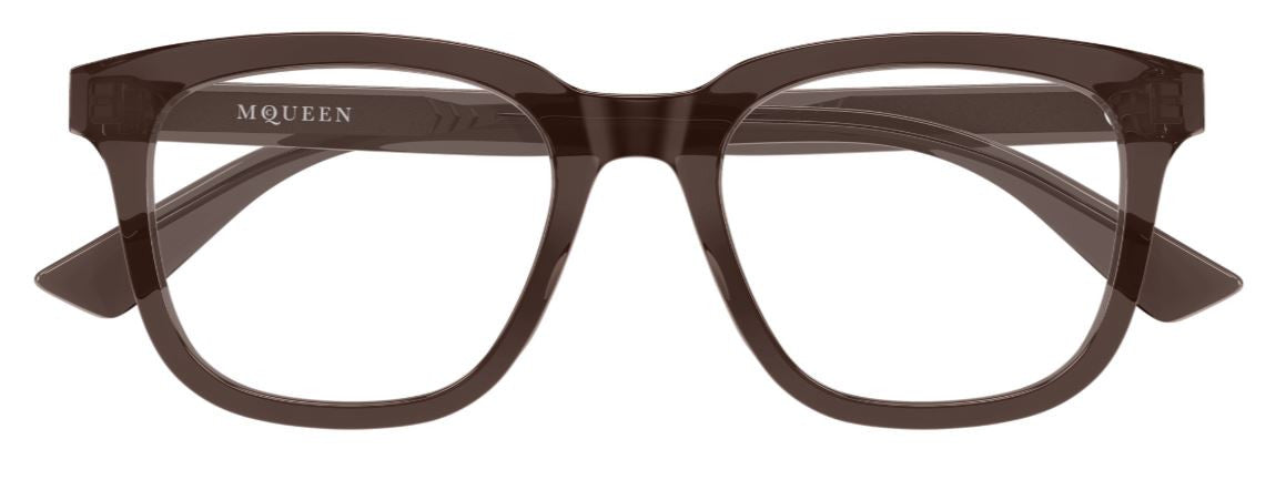 Brillen op sterkte Alexander McQueen Logo AM0539O