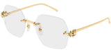 Lunettes de vue Cartier Exception CT0646O