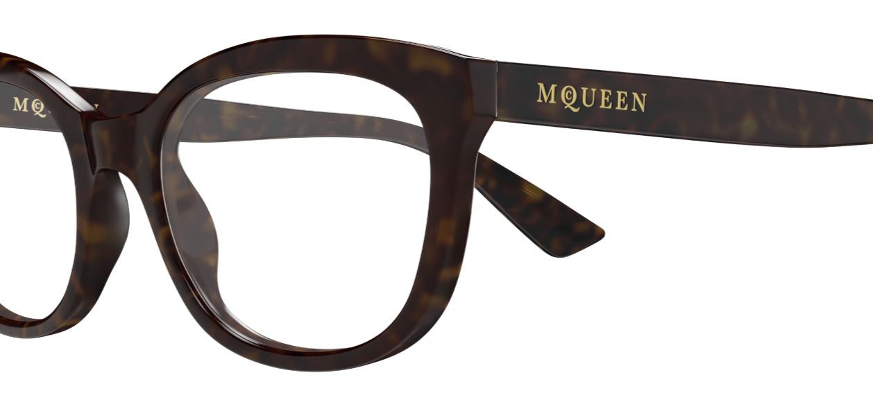 Brillen Alexander McQueen Logo AM0569O