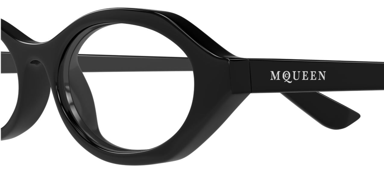 Óculos de grau Alexander McQueen Logo AM0559O