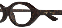 Óculos de grau Alexander McQueen Logo AM0559O