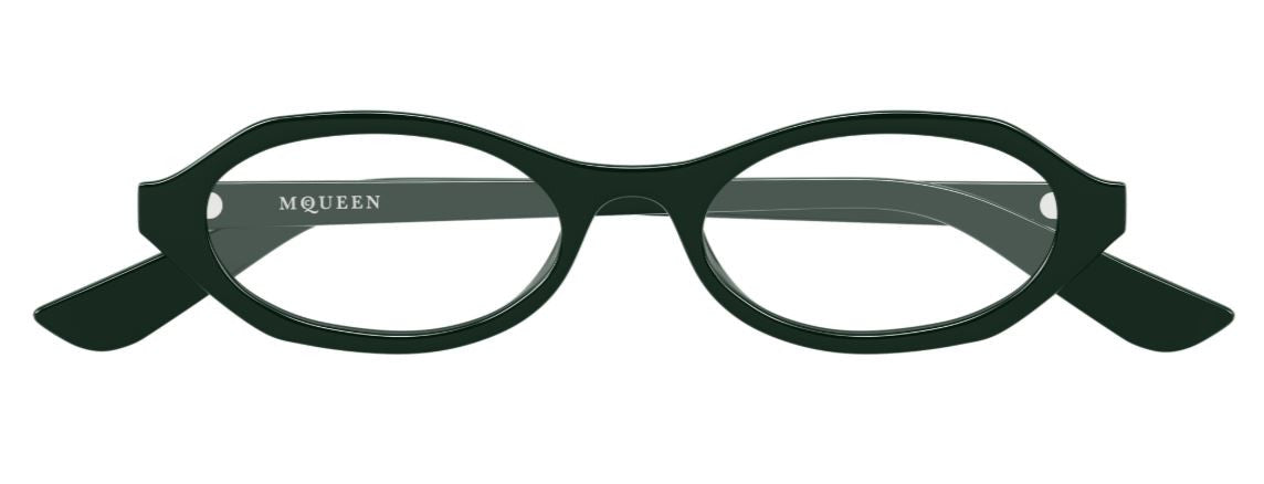 Óculos de grau Alexander McQueen Logo AM0559O