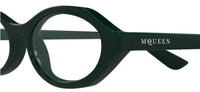 Óculos de grau Alexander McQueen Logo AM0559O
