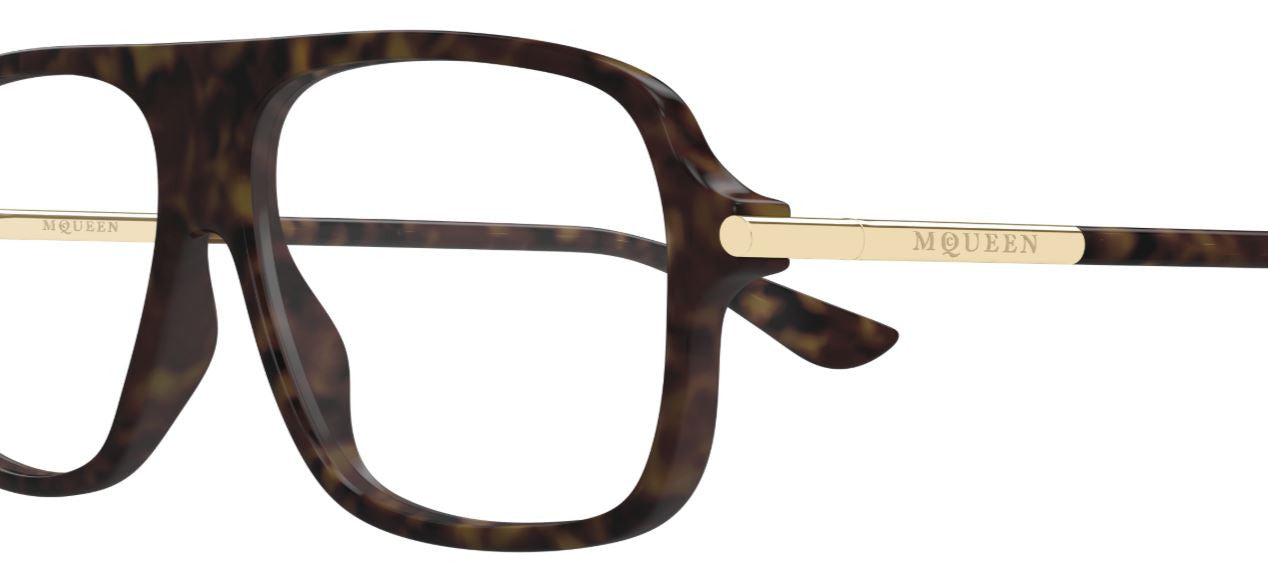 Brille Alexander McQueen Cross Bar AM0555O