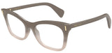 Lunettes de vue Alexander McQueen Cross Bar AM0552O