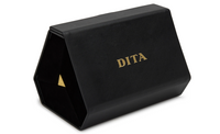 Coffret DITA 3 compartiments pliable en cuir