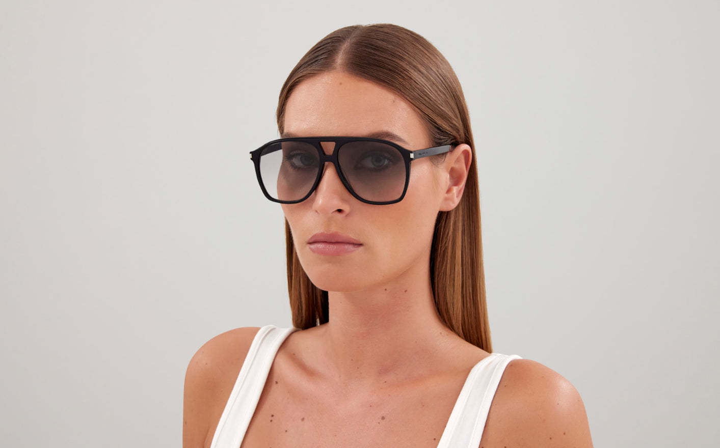 Óculos de Sol Saint Laurent Corner Angle SL 596 DUNE