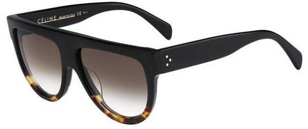 Damesbril Céline Shadow CL 41026/S FU5 5I Zwart/Schildpad Kim Kardashian