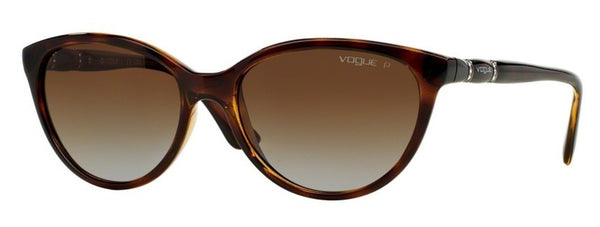 Óculos de sol femininos Vogue VO2894SB W656T5 Tartaruga Polarizados