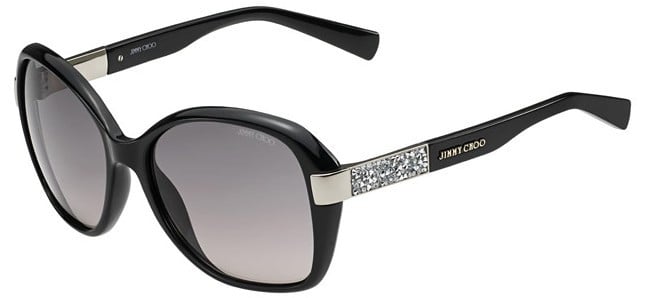 Jimmy Choo Alana/s D28 EU Black Sunglasses