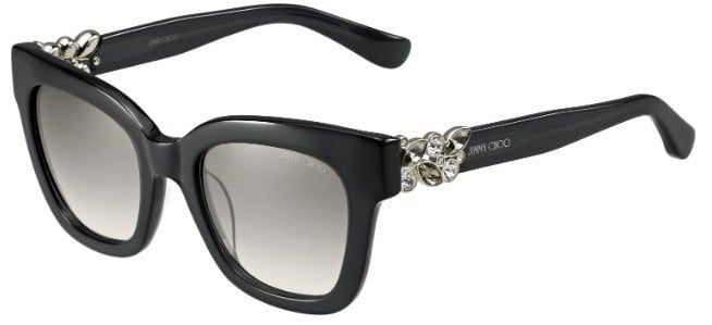 Óculos de sol Jimmy Choo Maggie/S W54 IC Noir
