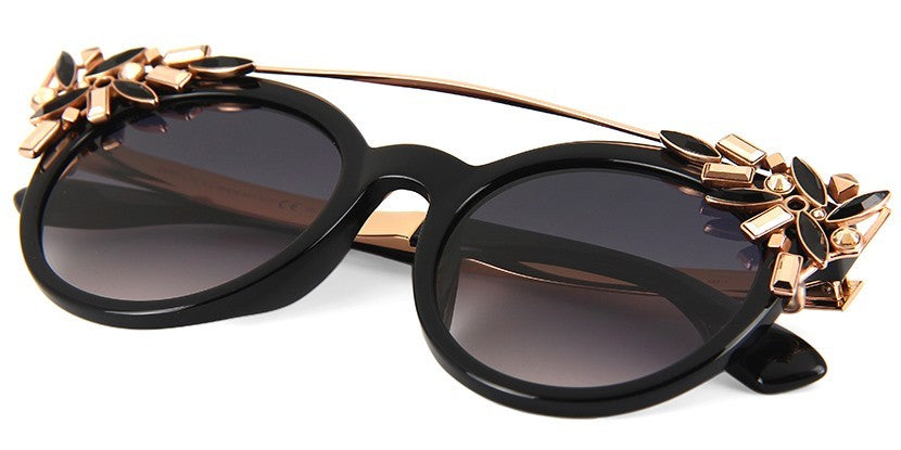 Occhiali da sole Jimmy Choo VIVY/S 06K 9C Nero