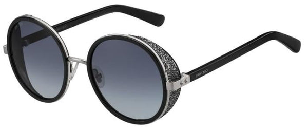 Óculos de sol femininos Jimmy Choo Andie/S/N B1A HD Preto