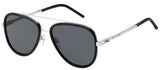 Lunettes de soleil Marc Jacobs MARC 136/S CSA Noir Forme Pilote