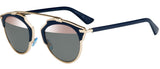 Lunettes de soleil DIOR So Real U5W/ZJ Bleu