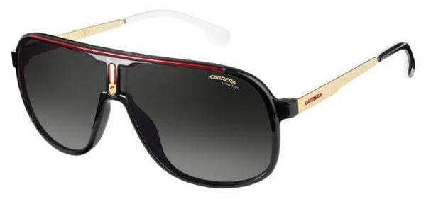 Men's Carrera 1007/S 807 9O Black Sunglasses