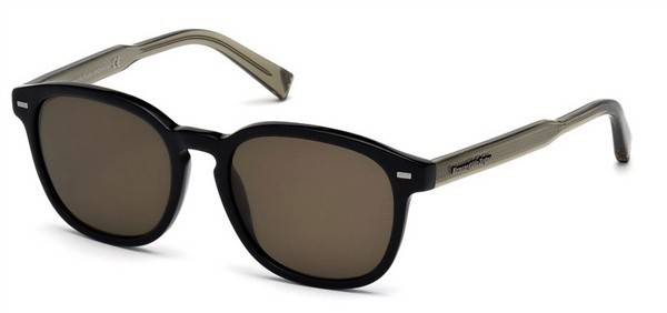 Gafas de sol Ermenegildo Zegna EZ0005 01M Polarizadas Negro