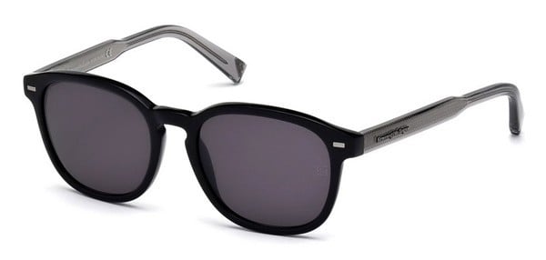 Sonnenbrille Ermenegildo Zegna EZ0005 05A Schwarz